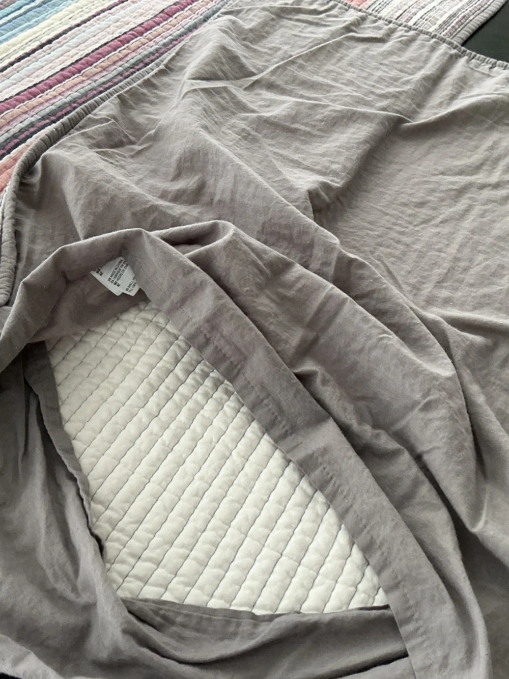 Martha Stewart 100% Cotton Textured Pillow Cases
